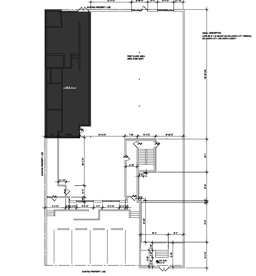 420 NW 6th St, Oklahoma City, OK for lease Floor Plan- Image 1 of 1