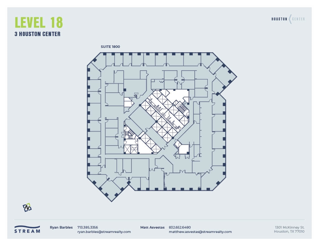 1301 McKinney St, Houston, TX for lease Floor Plan- Image 1 of 1