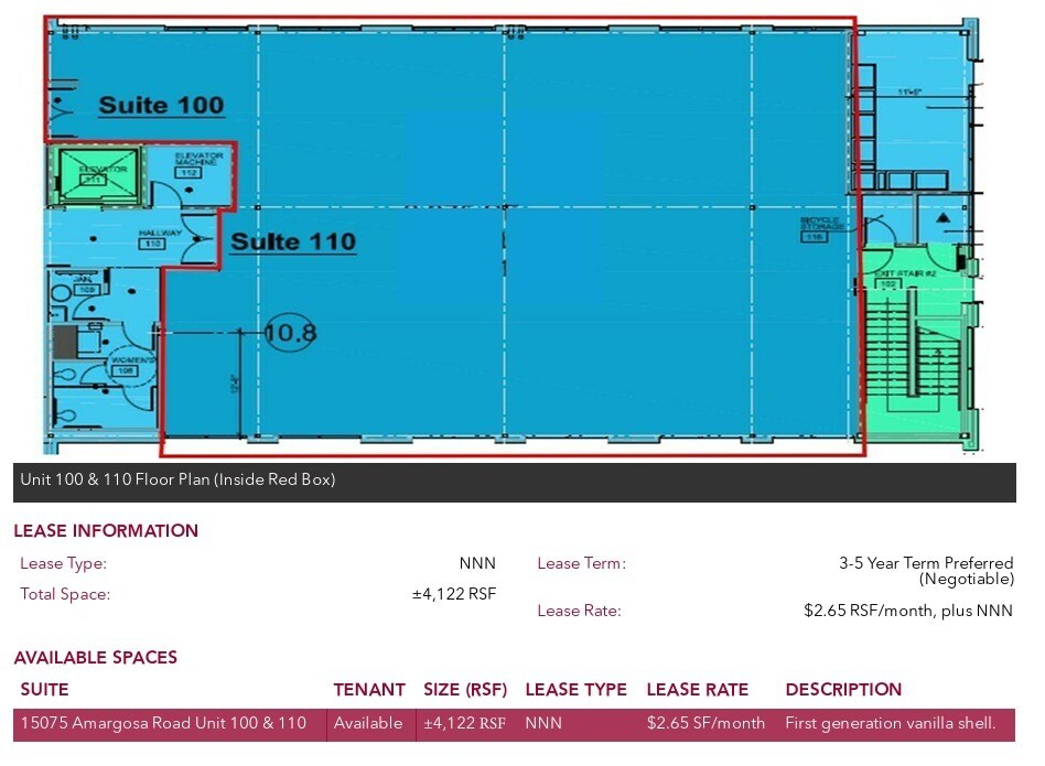 15075 Amargosa Rd, Victorville, CA for lease Floor Plan- Image 1 of 1