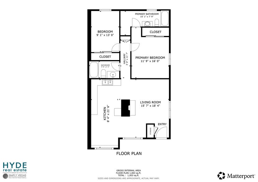 1932 Lirio Way, Las Vegas, NV for sale - Floor Plan - Image 2 of 14