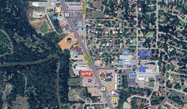 1504 TX-16, Graham, TX - Aerial map view
