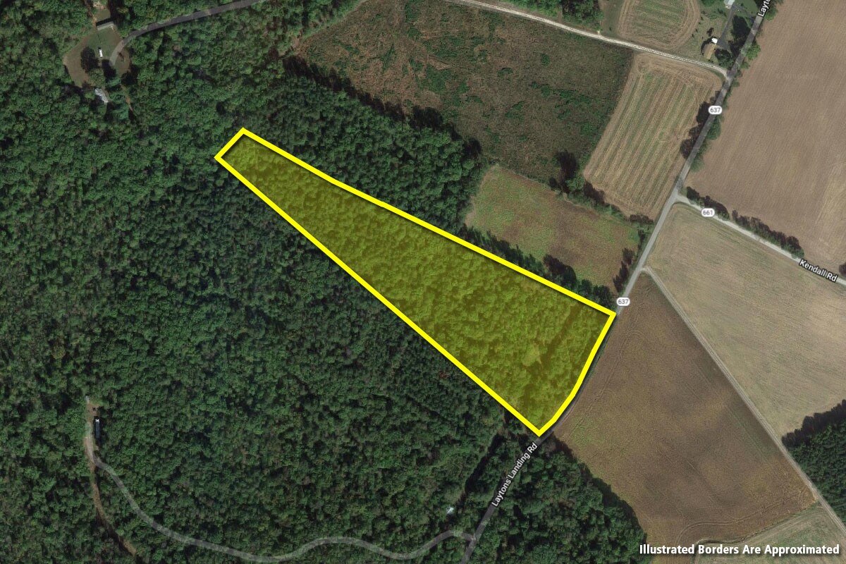 Laytons Landing Rd, Champlain, VA for sale Aerial- Image 1 of 1