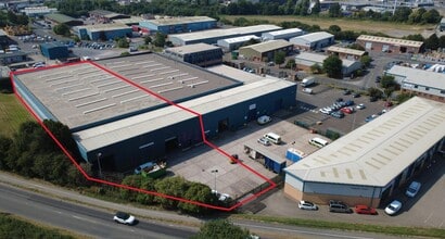 Tollgate Dr, Stafford, STS - Aerial map view