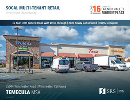 Shops at French Valley Marketplace | Bldg 16 - NNN Property