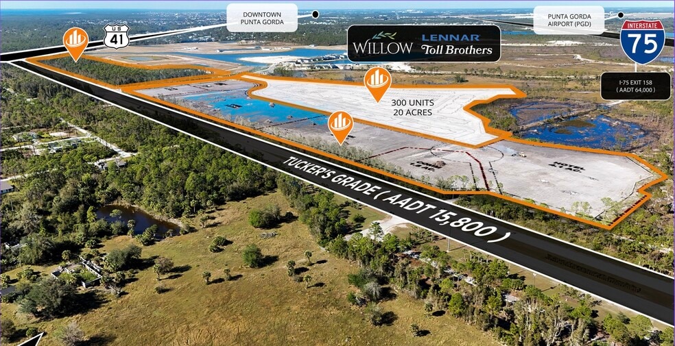 Tuckers Grade, Punta Gorda, FL for sale - Building Photo - Image 1 of 4