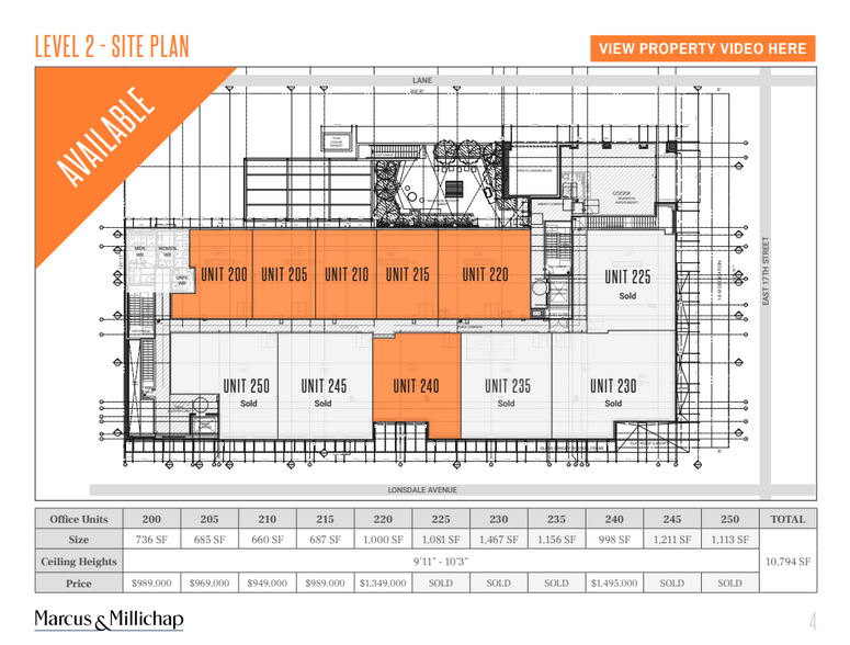 1712 Lonsdale Ave, North Vancouver, BC for sale - Site Plan - Image 2 of 2