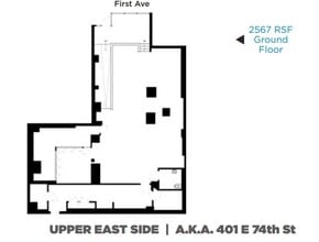 1412 1st Ave, New York, NY for lease Floor Plan- Image 2 of 2