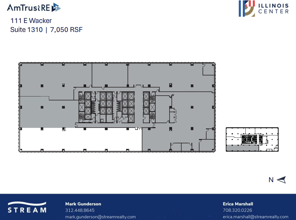 111 E Wacker Dr, Chicago, IL for lease Floor Plan- Image 1 of 1