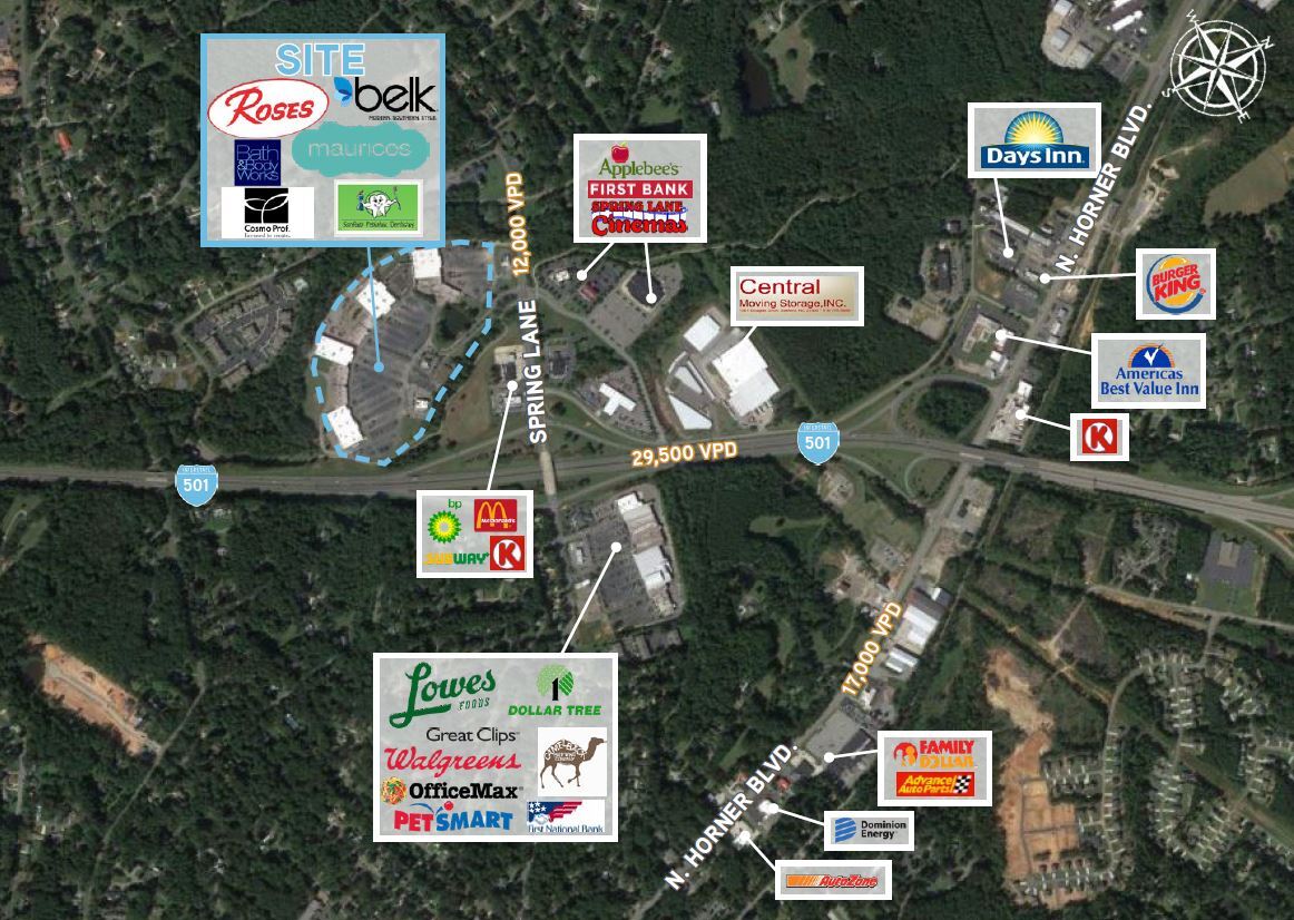 1033-1065 Spring Ln, Sanford, NC for sale Primary Photo- Image 1 of 1