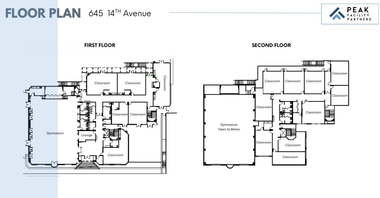 645 14th Ave, San Francisco, CA for lease Floor Plan- Image 1 of 2