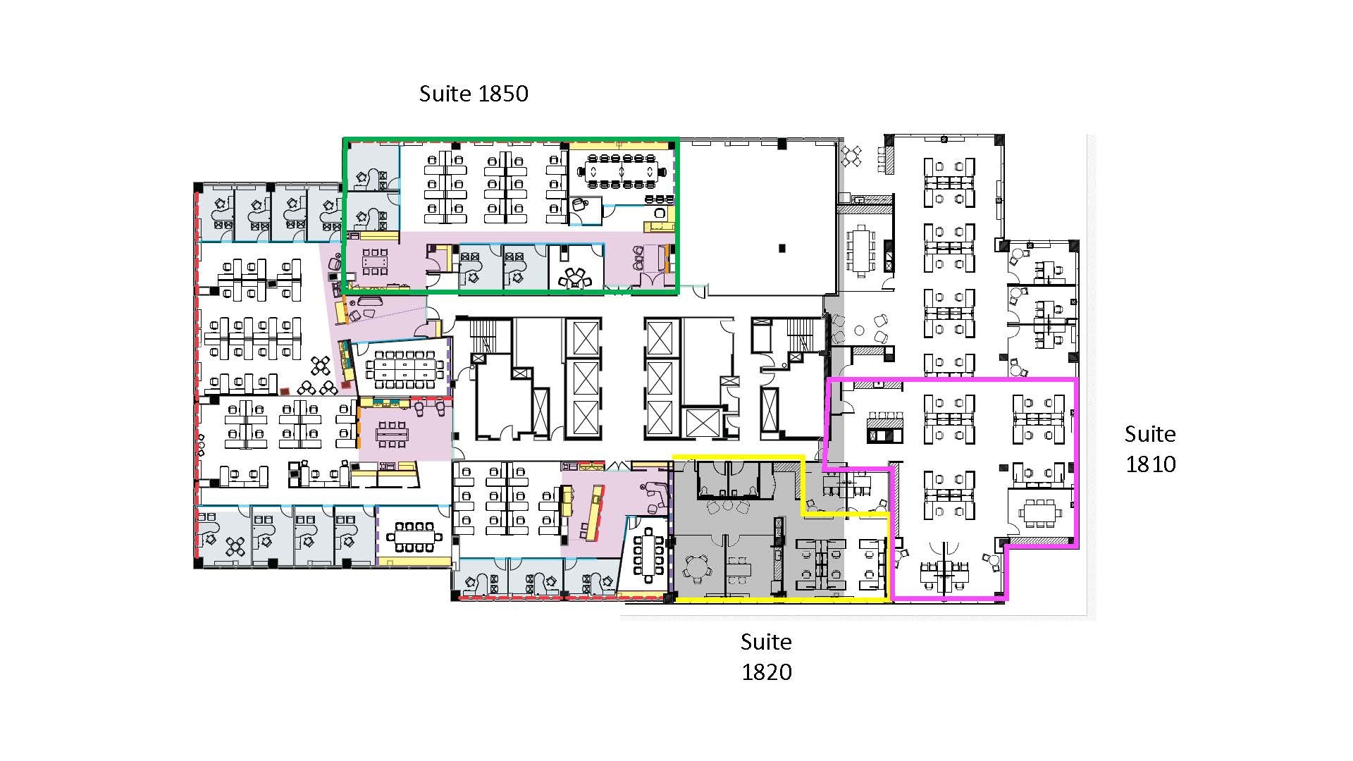 1700 N Moore St, Arlington, VA for lease Floor Plan- Image 1 of 2