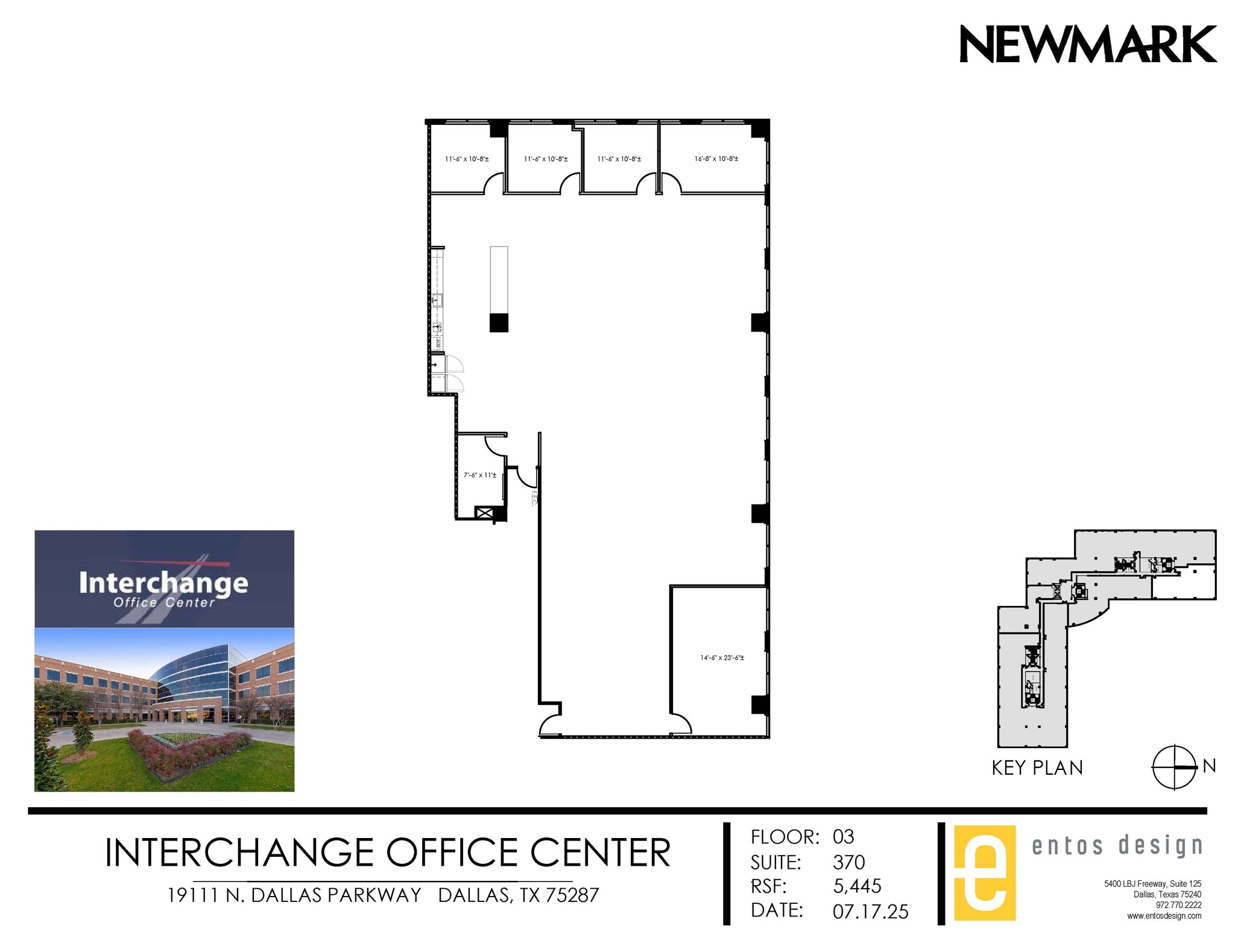 19111 N Dallas Pky, Dallas, TX for lease Floor Plan- Image 1 of 1
