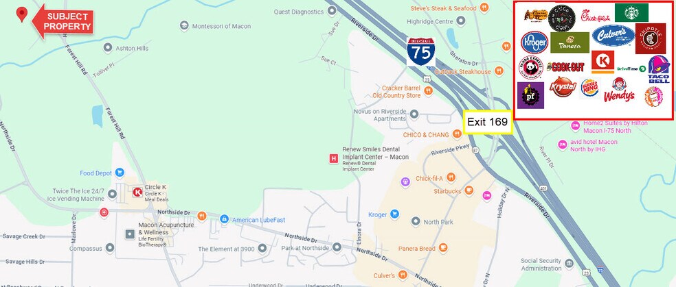 1924 Forest Hill Rd, Macon-Bibb, GA for sale - Building Photo - Image 2 of 2