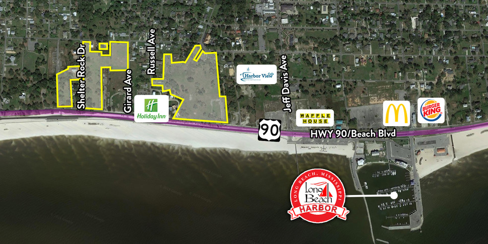 220 W Beach Blvd, Long Beach, MS for sale - Aerial - Image 1 of 1