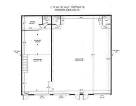 1533-1717 SW 1st Way, Deerfield Beach, FL for lease Floor Plan- Image 2 of 4