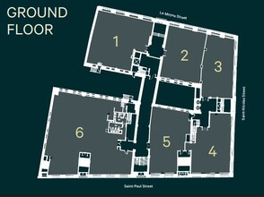 410 Rue Saint-Nicolas, Montréal, QC for lease Floor Plan- Image 1 of 1