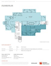 404 Saratoga Ave, Santa Clara, CA for lease Floor Plan- Image 1 of 1