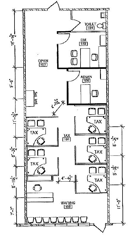 115-121 93rd Ave, Crown Point, IN for lease Floor Plan- Image 1 of 1