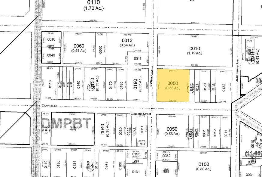 225 Clematis St, West Palm Beach, FL for lease - Plat Map - Image 2 of 42
