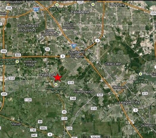 Pearland Pkwy. & Province Village Dr, Pearland, TX for sale - Aerial - Image 1 of 2