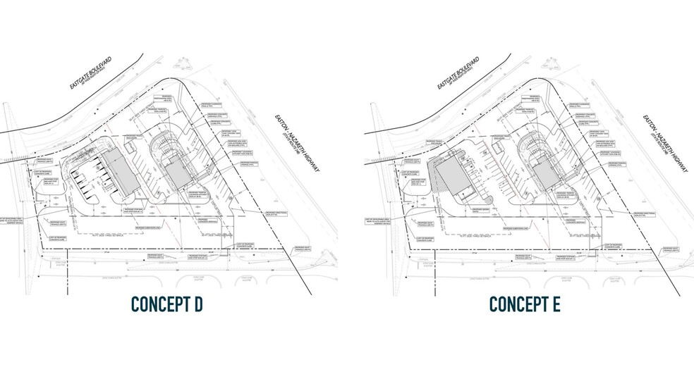 3877 Eastgate Blvd, Easton, PA for lease - Site Plan - Image 2 of 2