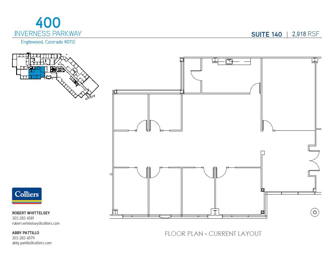 400 Inverness Pky, Englewood, CO for lease Floor Plan- Image 1 of 1