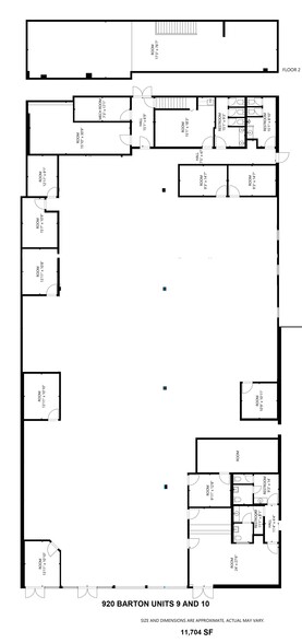 910-920 Barton Blvd, Rockledge, FL for lease - Floor Plan - Image 2 of 7