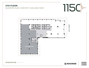 1150 18th St NW, Washington, DC for lease Floor Plan- Image 1 of 2