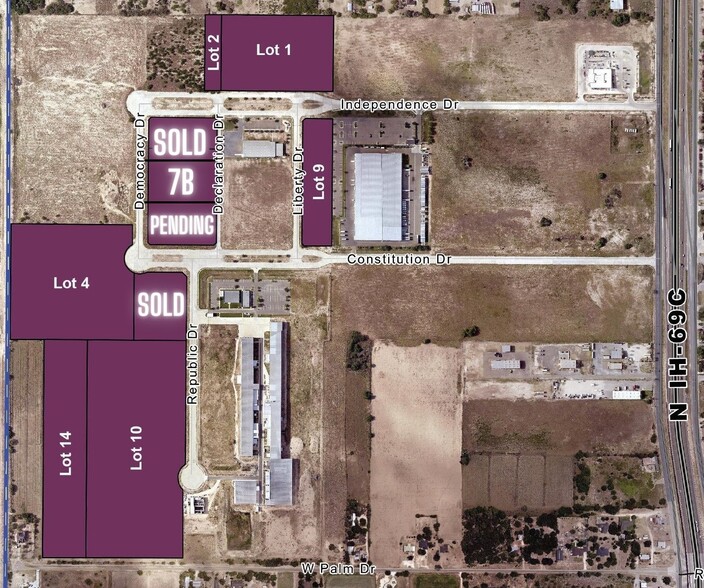 Interstate Hwy 69C, Edinburg, TX for sale - Site Plan - Image 1 of 1