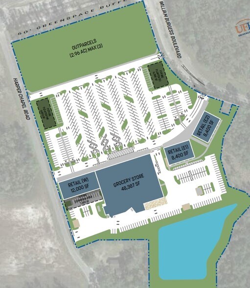 76000-76010 William Burgess Blvd, Yulee, FL for sale - Aerial - Image 1 of 1