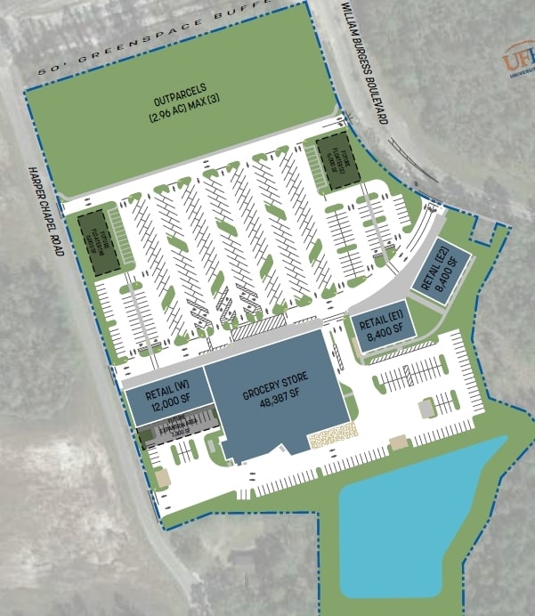 76000-76010 William Burgess Blvd, Yulee, FL for sale Aerial- Image 1 of 1