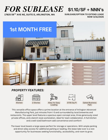 17825 59th Ave NE, Arlington, WA for lease - Building Photo - Image 1 of 11