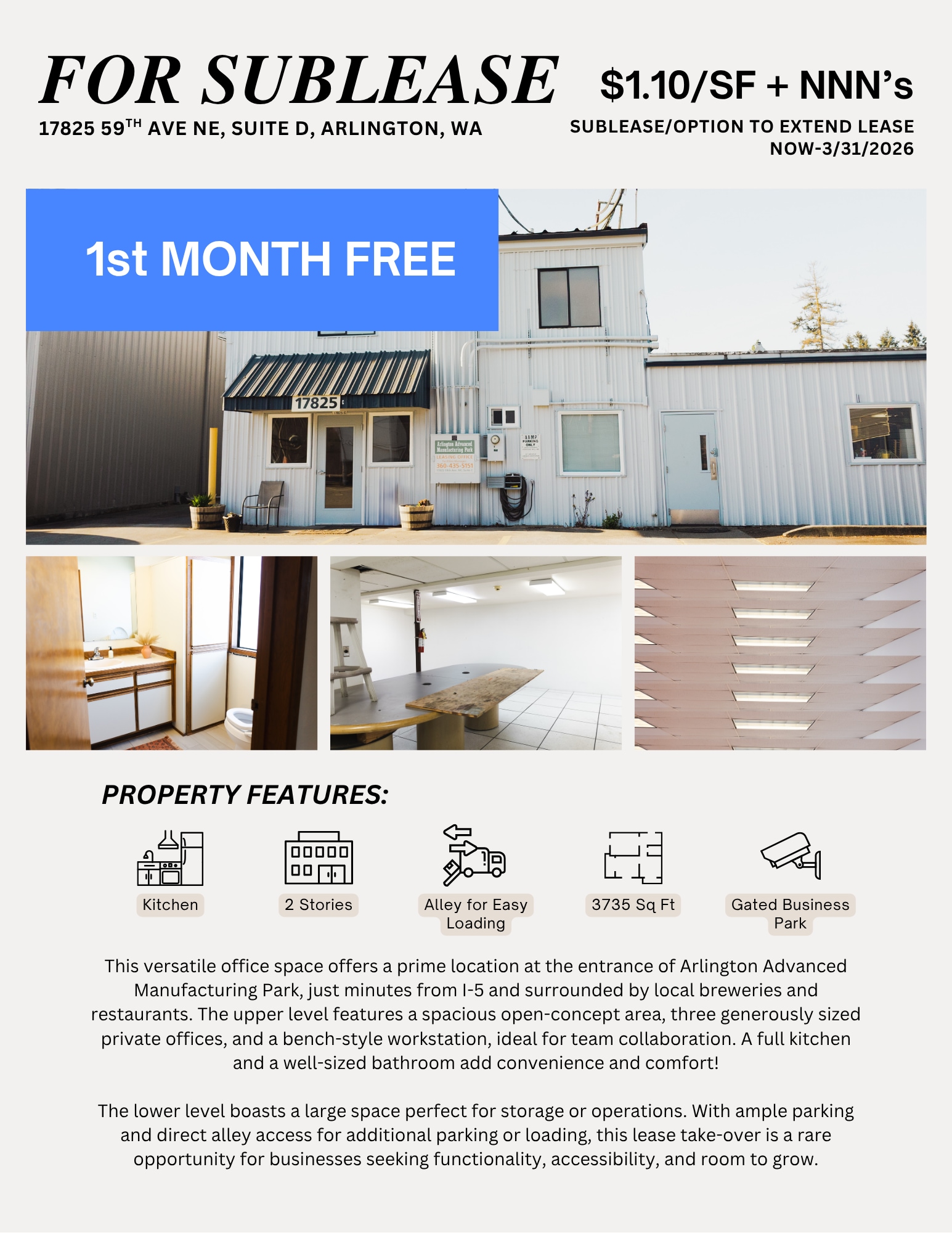 17825 59th Ave NE, Arlington, WA for lease Building Photo- Image 1 of 12