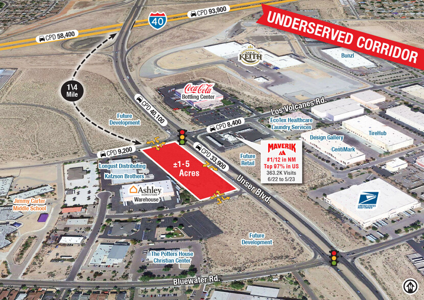 Unser Blvd, Albuquerque, NM for sale - Building Photo - Image 1 of 2