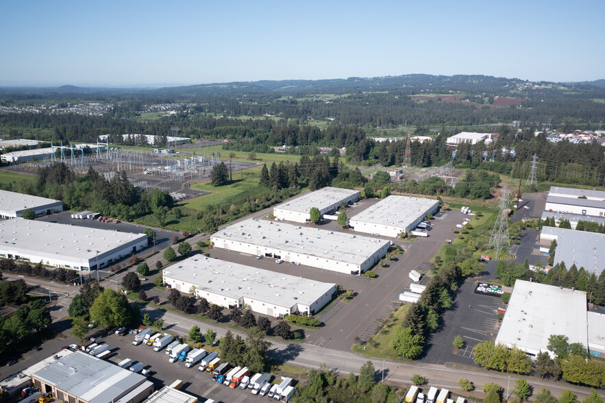 9565 SW Ridder Rd, Wilsonville, OR for lease - Aerial - Image 2 of 3