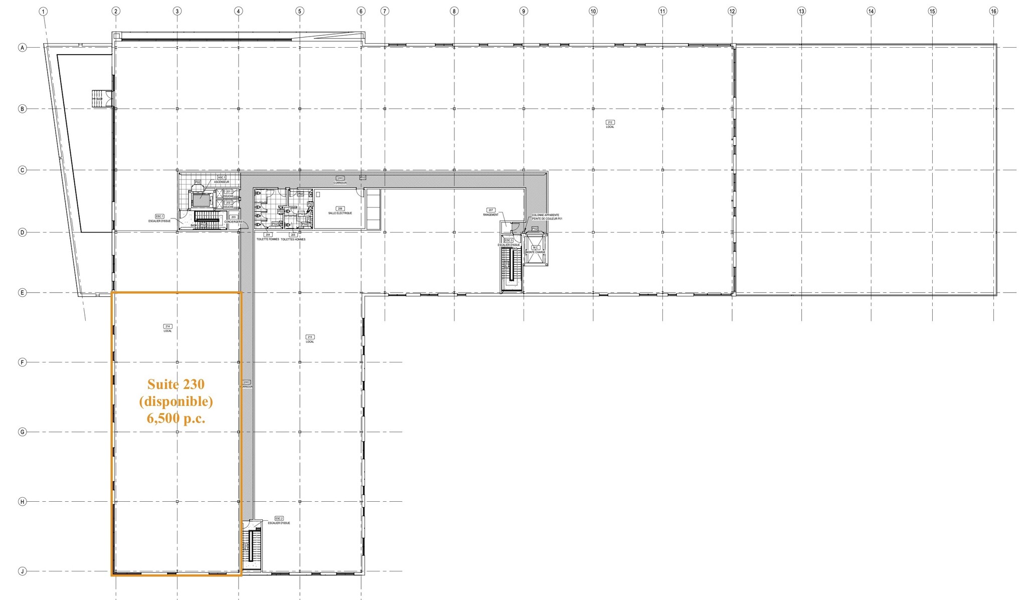 1240 Du Blizzard, Québec, QC for lease Floor Plan- Image 1 of 1