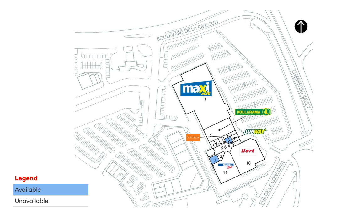 940 Ch Du Sault, Lévis, QC for lease Floor Plan- Image 1 of 1