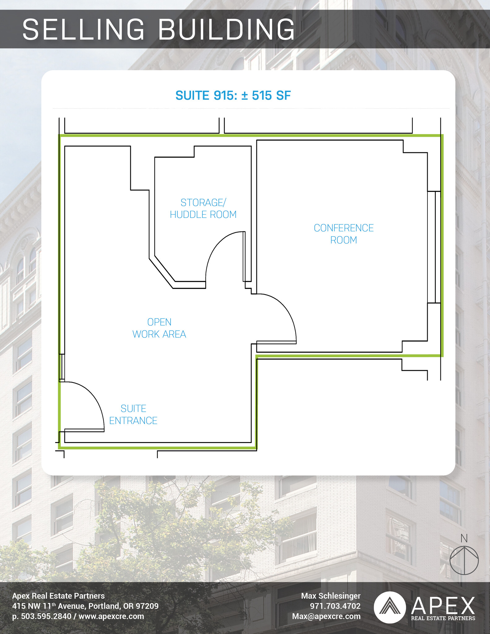 610 SW Alder St, Portland, OR for lease Floor Plan- Image 1 of 1