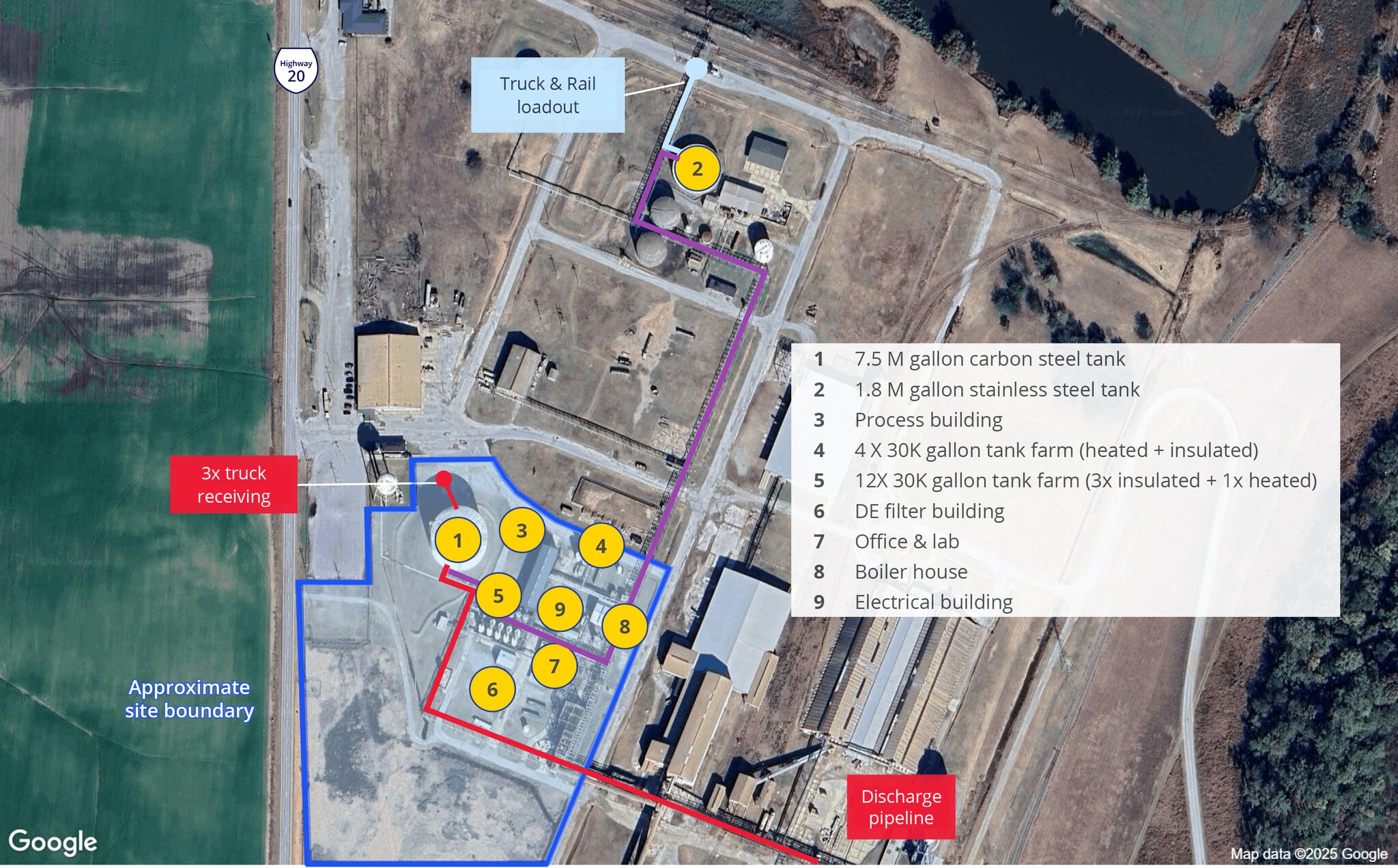 1463 Highway 20, Helena, AR for sale Site Plan- Image 1 of 5