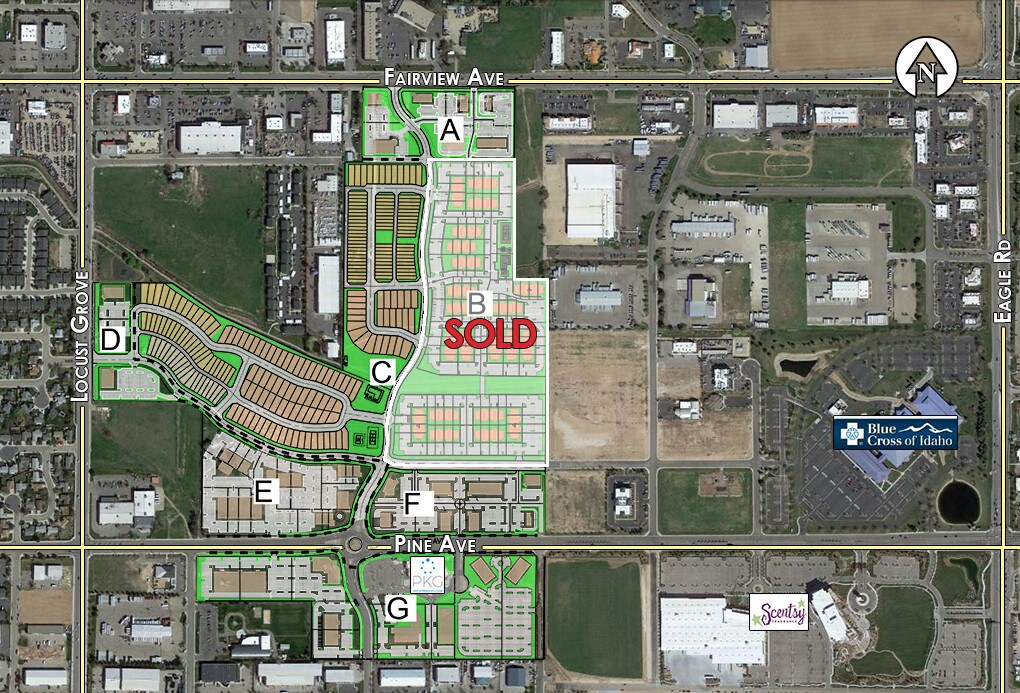 Locust Grove, Meridian, ID for sale Site Plan- Image 1 of 1