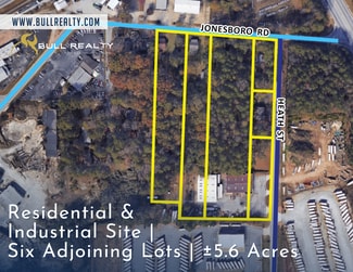 More details for Six Adjoining Sites on Jonesboro & Heath St rd, Fairburn, GA - Land for Sale
