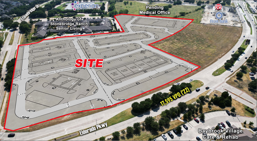 SWC El Dorado Pkwy & Stonebridge dr, McKinney, TX for sale - Primary Photo - Image 1 of 1