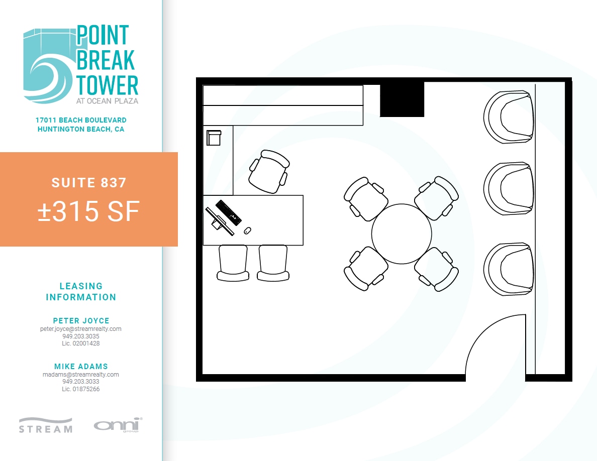 17011 Beach Blvd, Huntington Beach, CA for lease Floor Plan- Image 1 of 1
