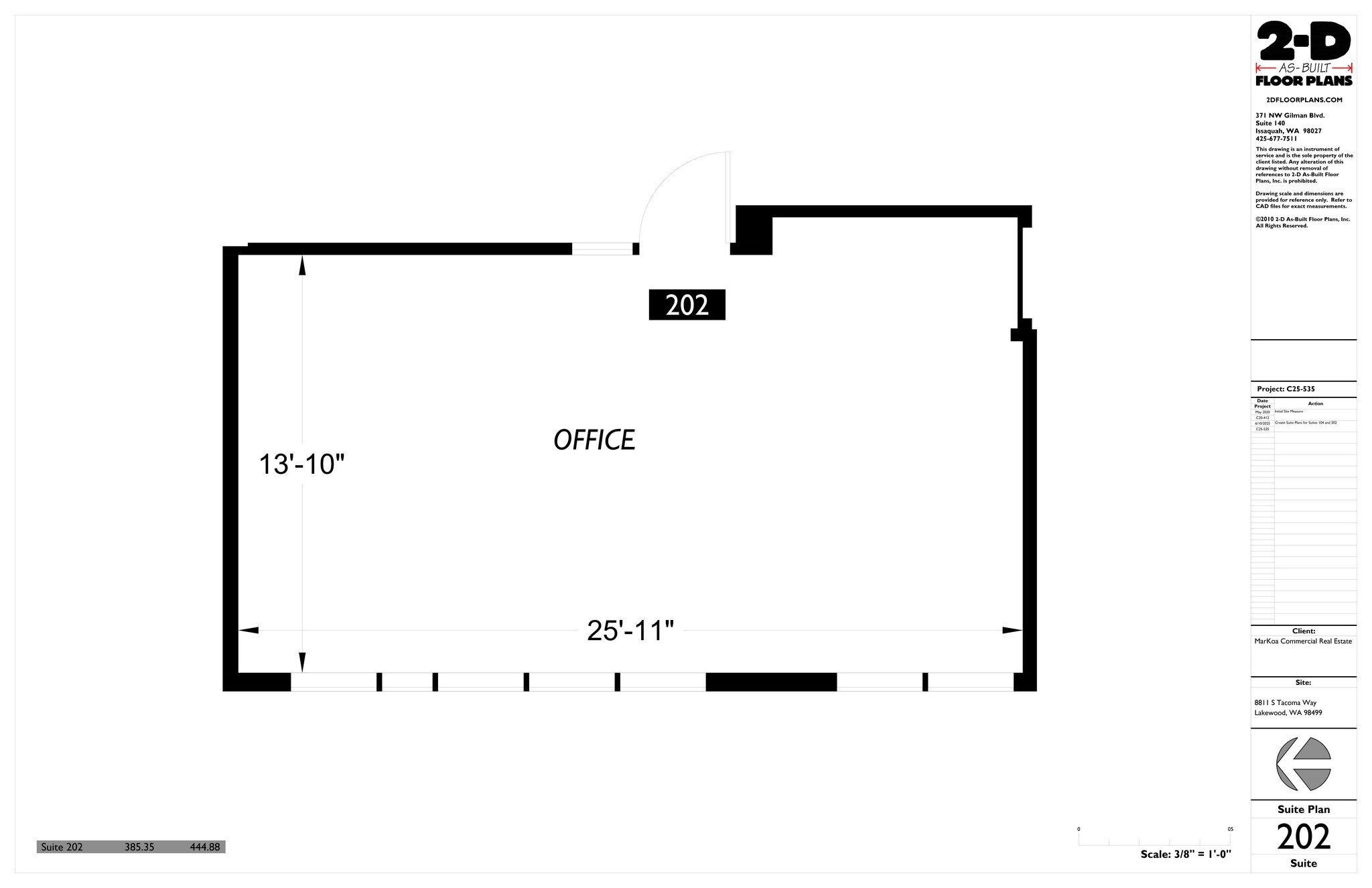 8811 S Tacoma Way, Tacoma, WA for lease Site Plan- Image 1 of 1