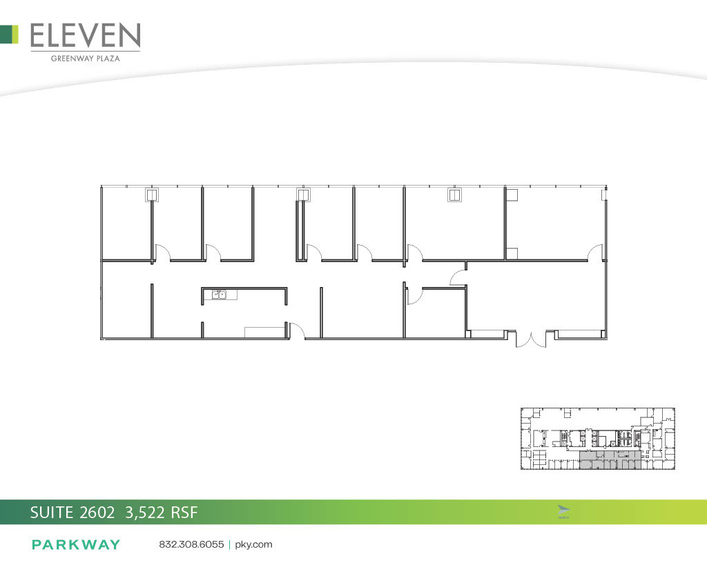 11 Greenway Plz, Houston, TX for lease Floor Plan- Image 1 of 1