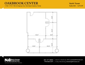 11780 US Highway 1, Palm Beach Gardens, FL for lease Floor Plan- Image 1 of 2