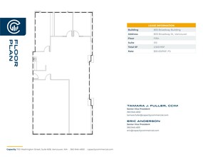 805 Broadway St, Vancouver, WA for lease Site Plan- Image 1 of 1