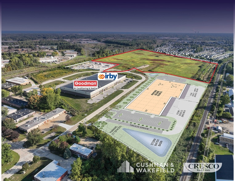 9600 Hamilton Drive, Mentor, OH for lease - Primary Photo - Image 1 of 3