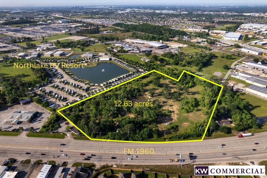 0 FM 1960, Houston, TX for sale - Aerial - Image 1 of 7