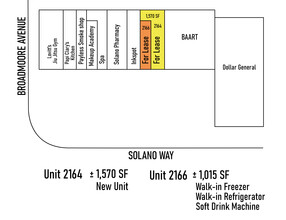 2150-2190 Solano Way, Concord, CA for lease Site Plan- Image 1 of 1